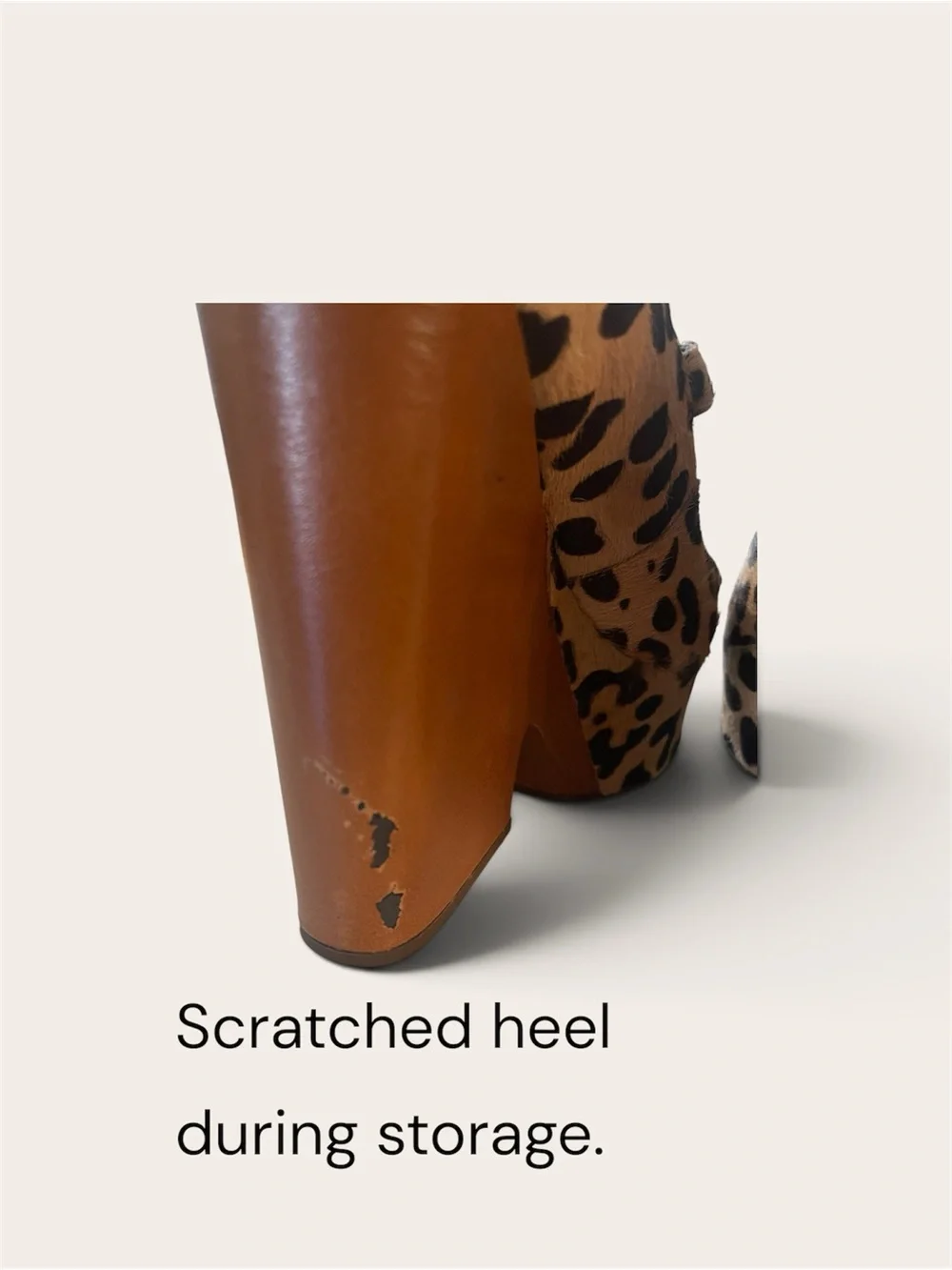 Leopard (real animal hair)Mary Jane Platform Wedge Heels - Steve Madden